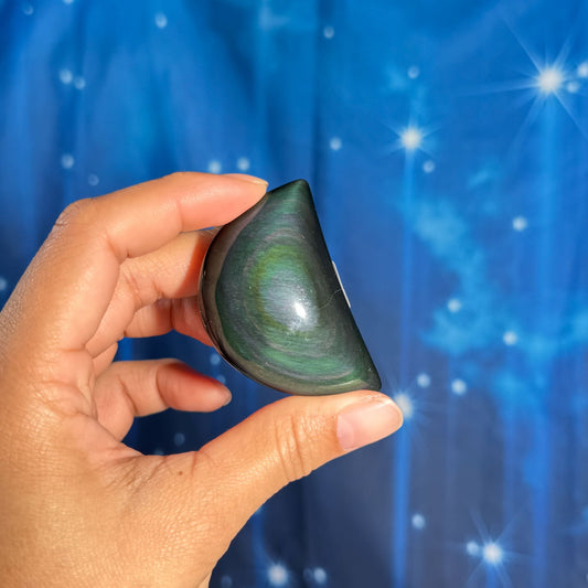 Rainbow Obsidian Moon – 0.045 kg