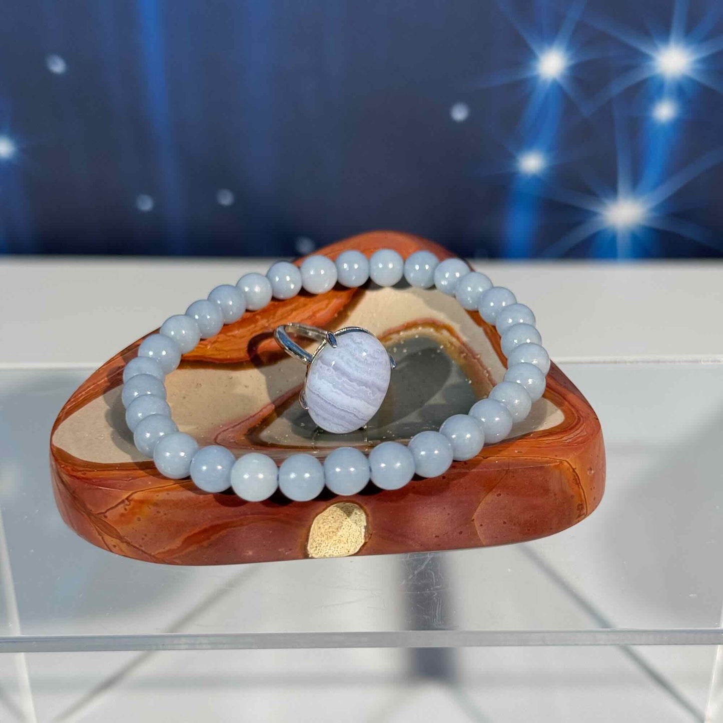 Polychrome bowl - 3 1/2" × 3 1/8" × 7/8" - 6.3 oz