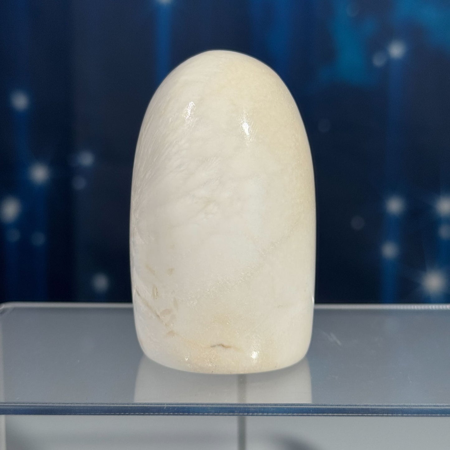 Flashy Scolecite gumdrop