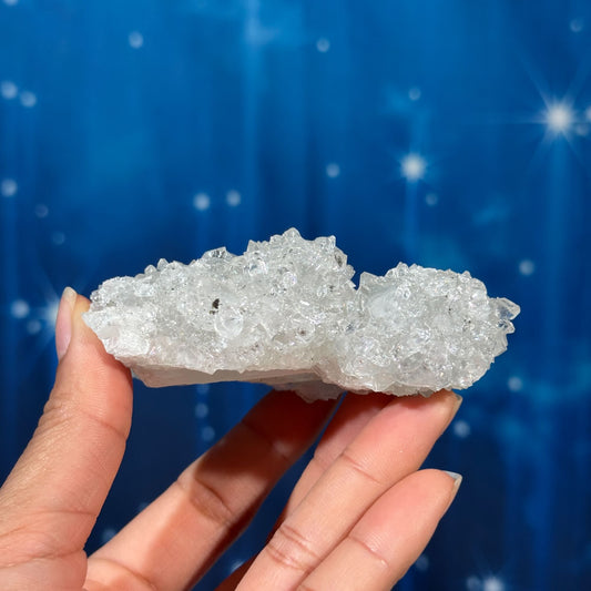 Apophyllite with Calcite – 0.122 kg