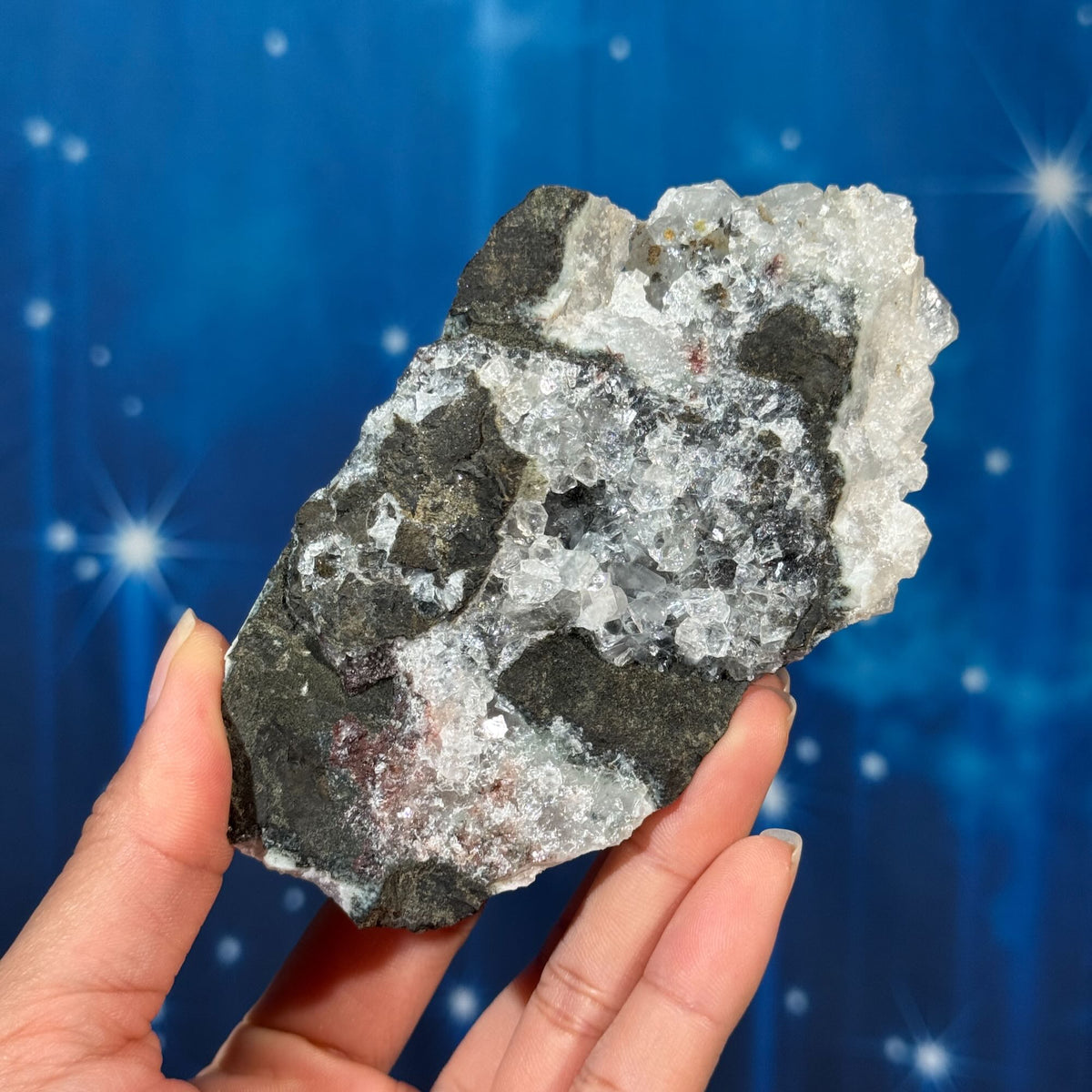 Apophyllite on Matrix – 0.213 kg