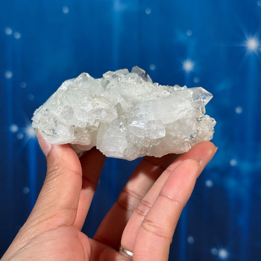 Apophyllite with Calcite – 0.224 kg