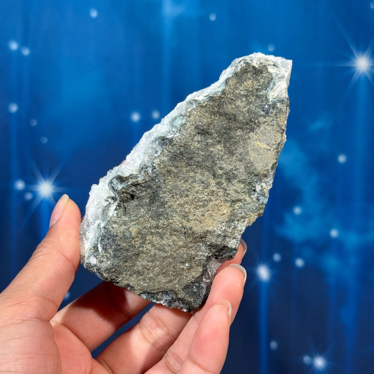 Apophyllite with Stilbite on Matrix – 0.232 kg