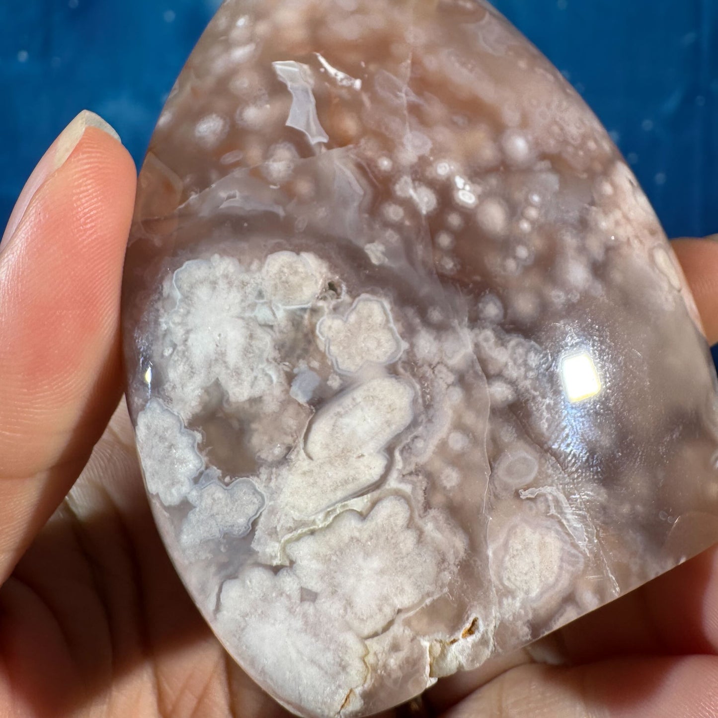 Flower Agate Free Form – 0.258 kg