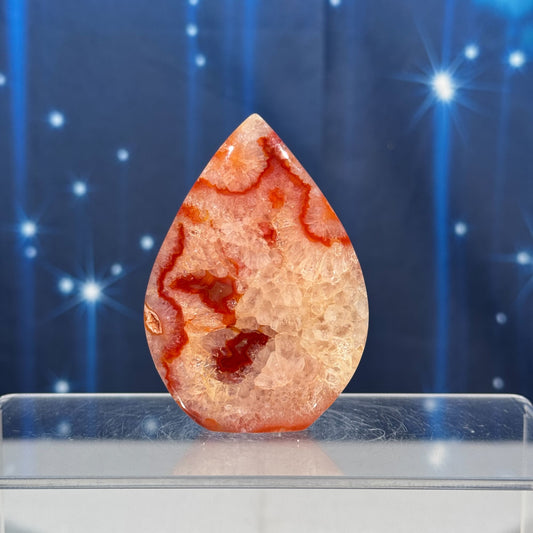 Carnelian free form – Heated • 0.099 kg