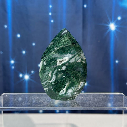 Moss Agate Free Form – 0.142 kg