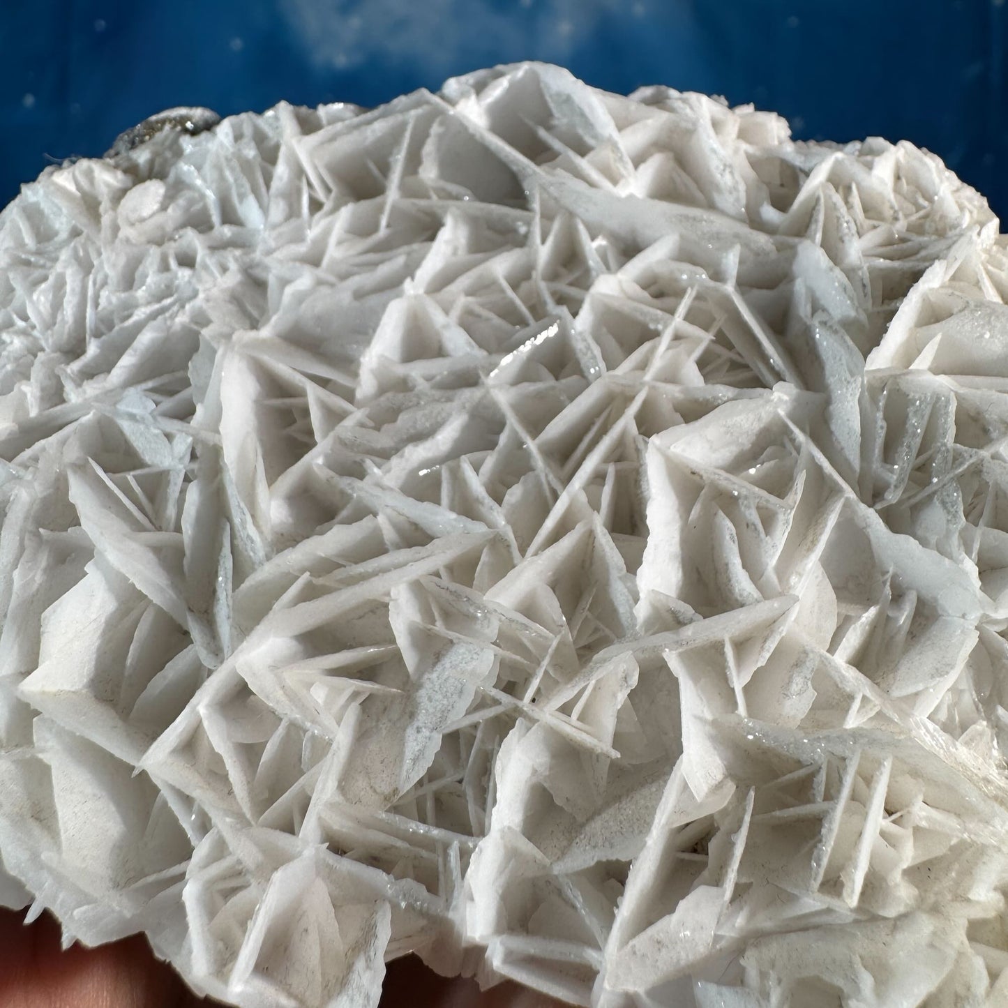 White Rose Calcite Specimen – 0.782 kg