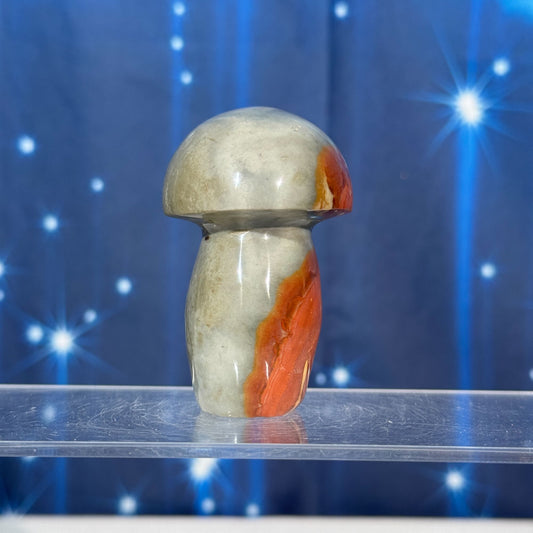 Polychrome Jasper Mushroom – 0.133 kg