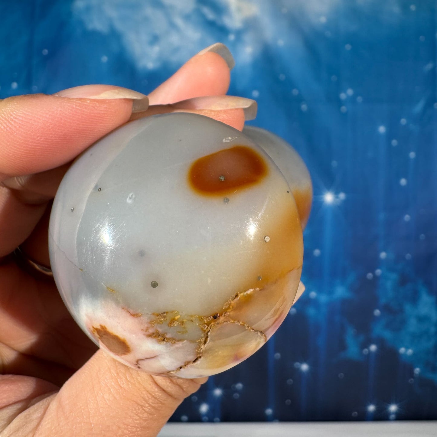 Polychrome Jasper with Pyrite Mushroom – 0.170 kg