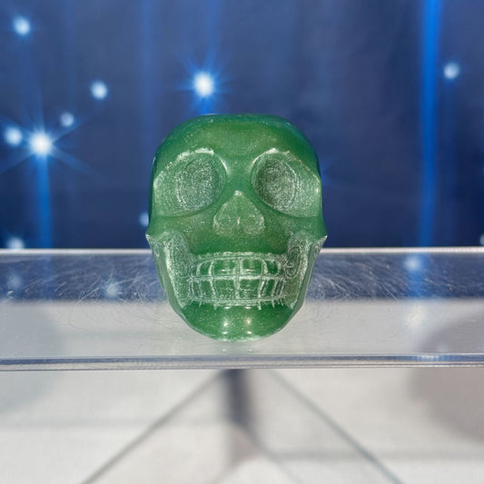 Green Aventurine Skull – 0.147 kg