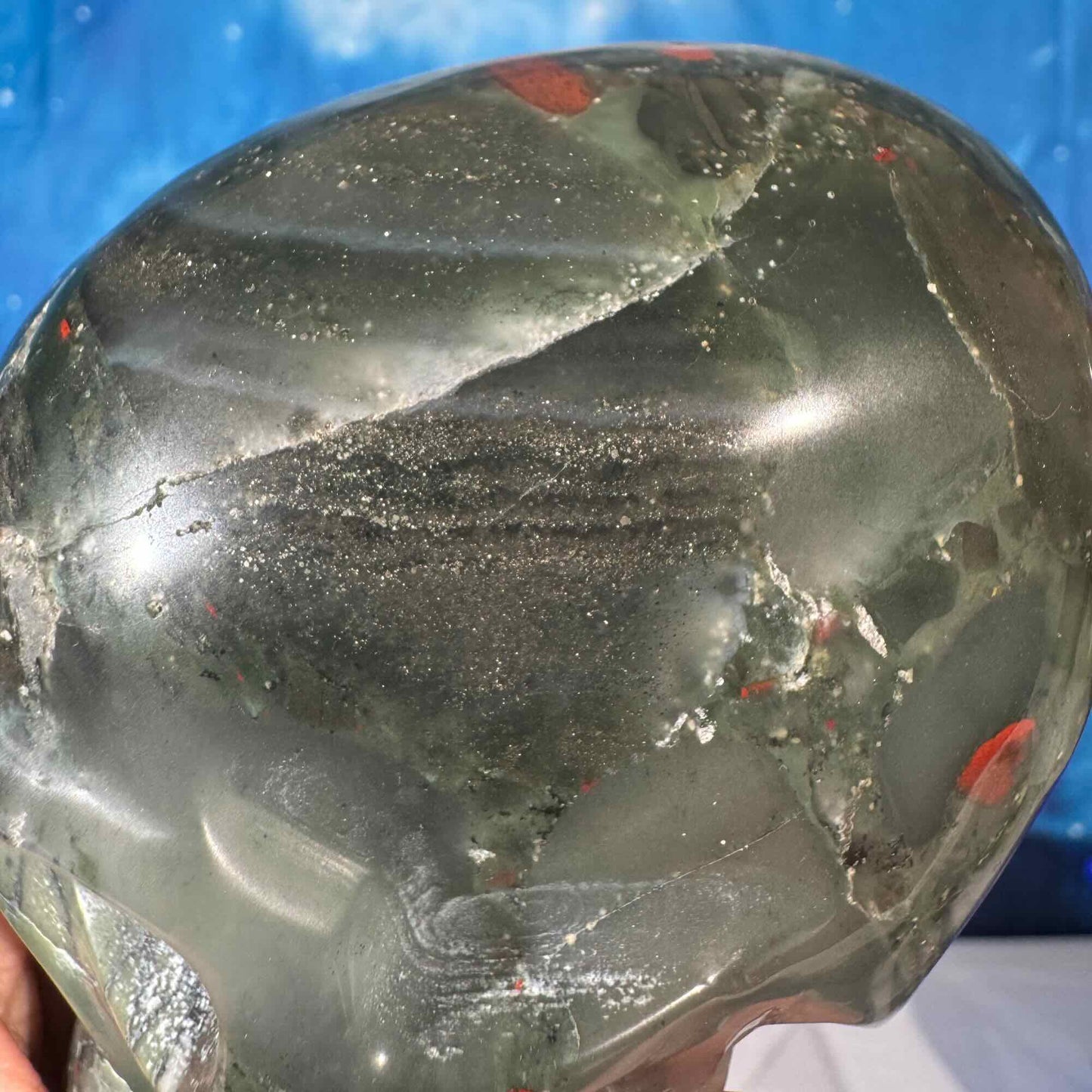 Bloodstone Skull – 0.850 kg