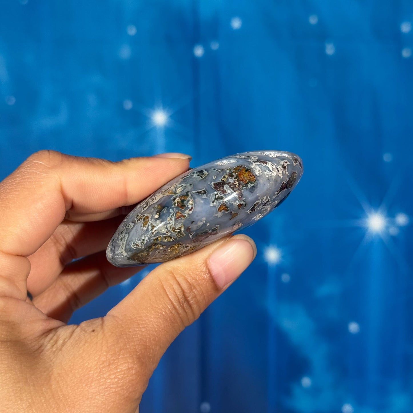 Sea Jasper Palm Stone – 0.096 kg