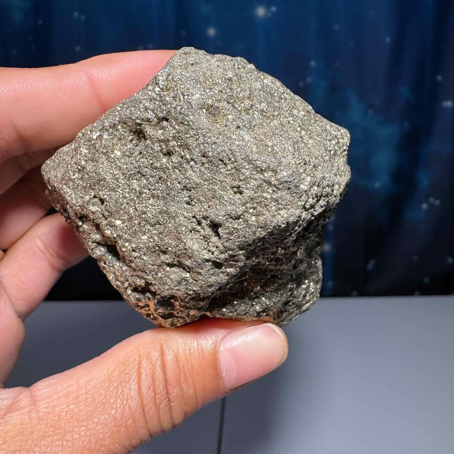 Pyrite raw | 2 1/2” long | 451 grams | fools gold | Pyrite specimen | raw Pyrite