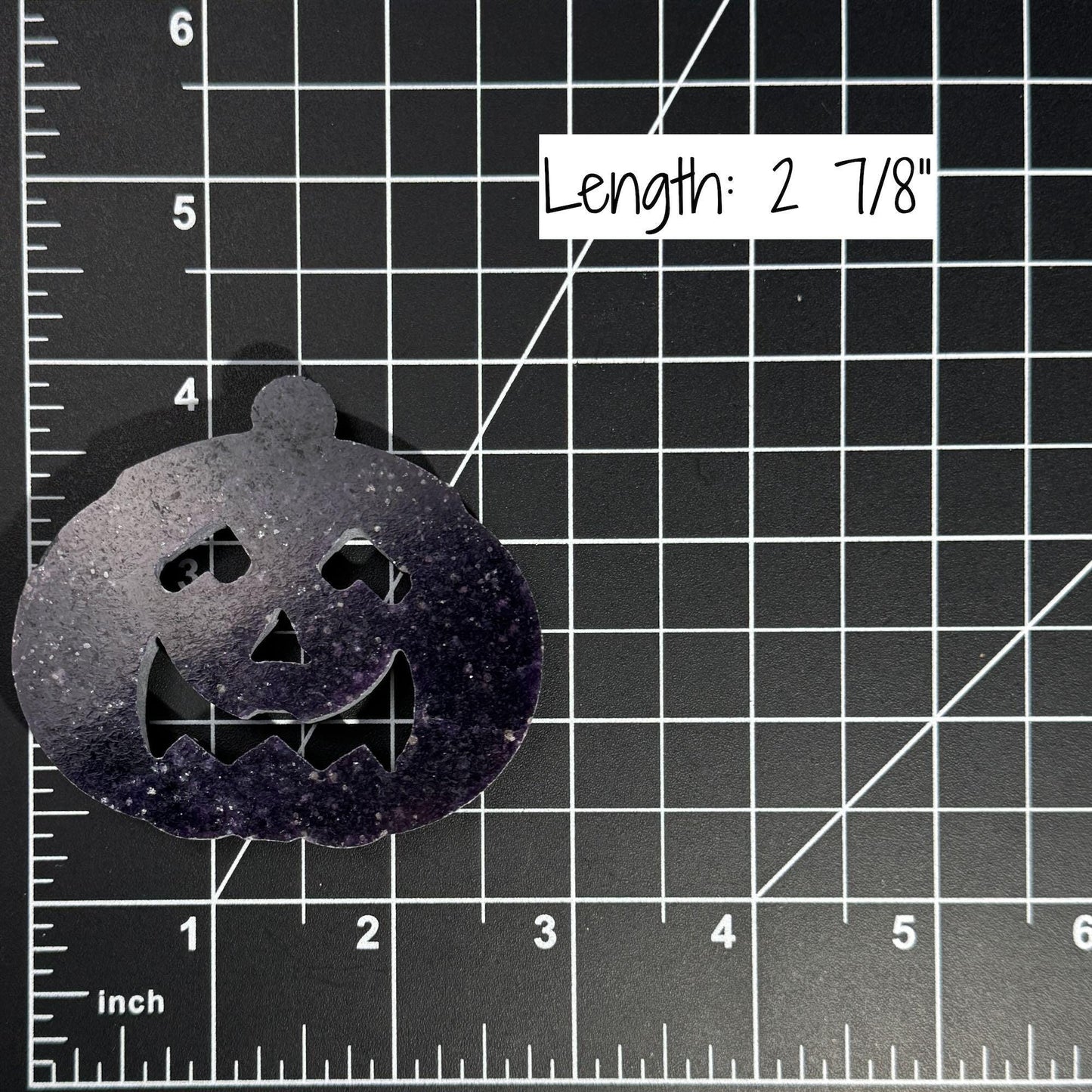 Dark Lepidolite Pumpkin | 2 7/8" long | 77 grams | self-stands