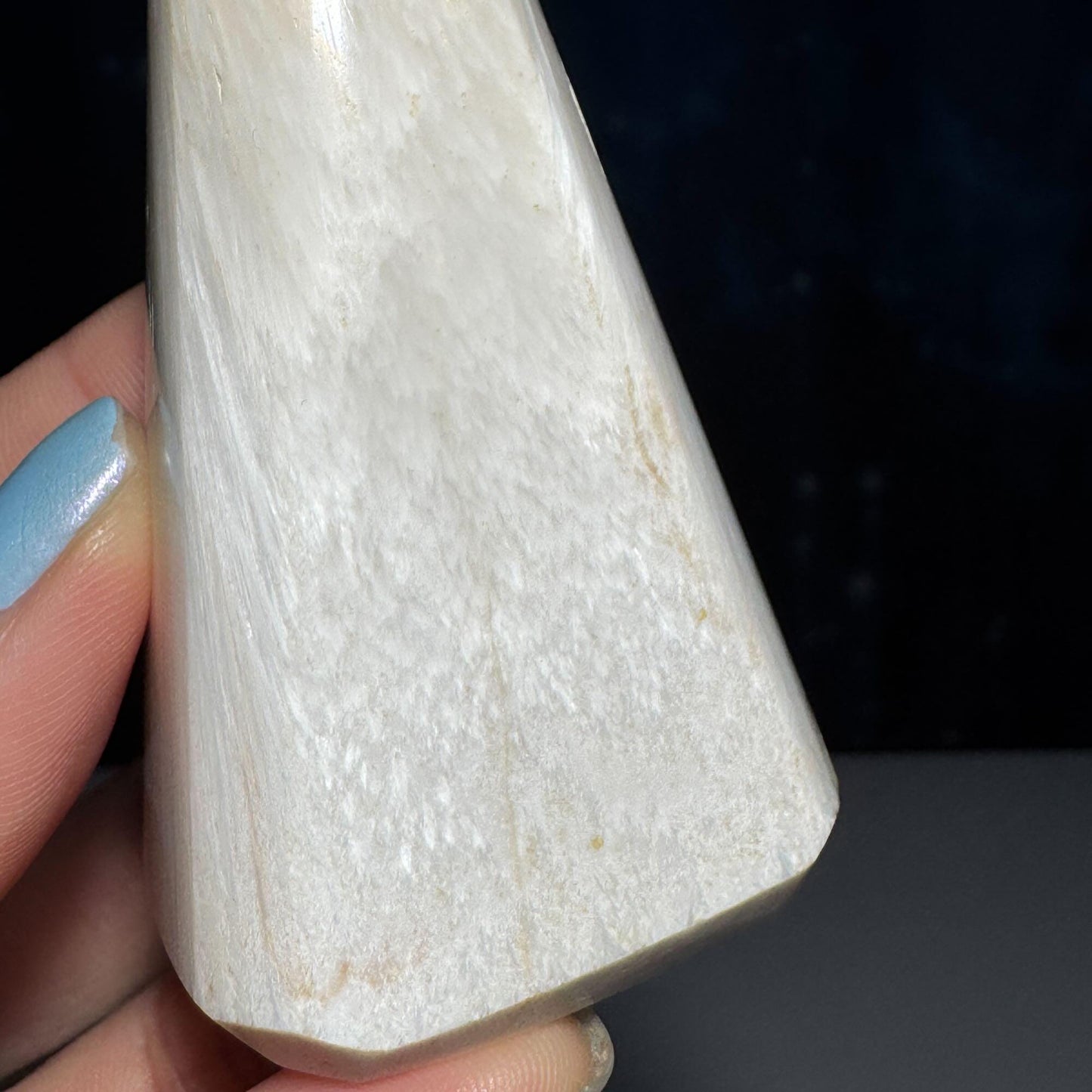 flashy Scolecite point | 2 7/8" | 125 grams | gorgeous Scolecite | Tucson find