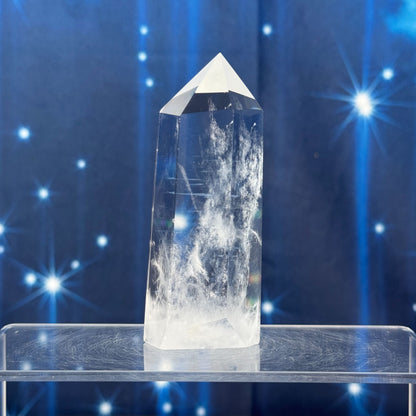 Blue Needle Quartz Point – 0.159 kg