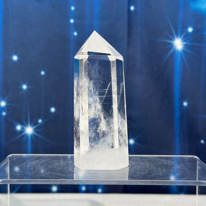 Blue Needle Quartz Point – 0.159 kg