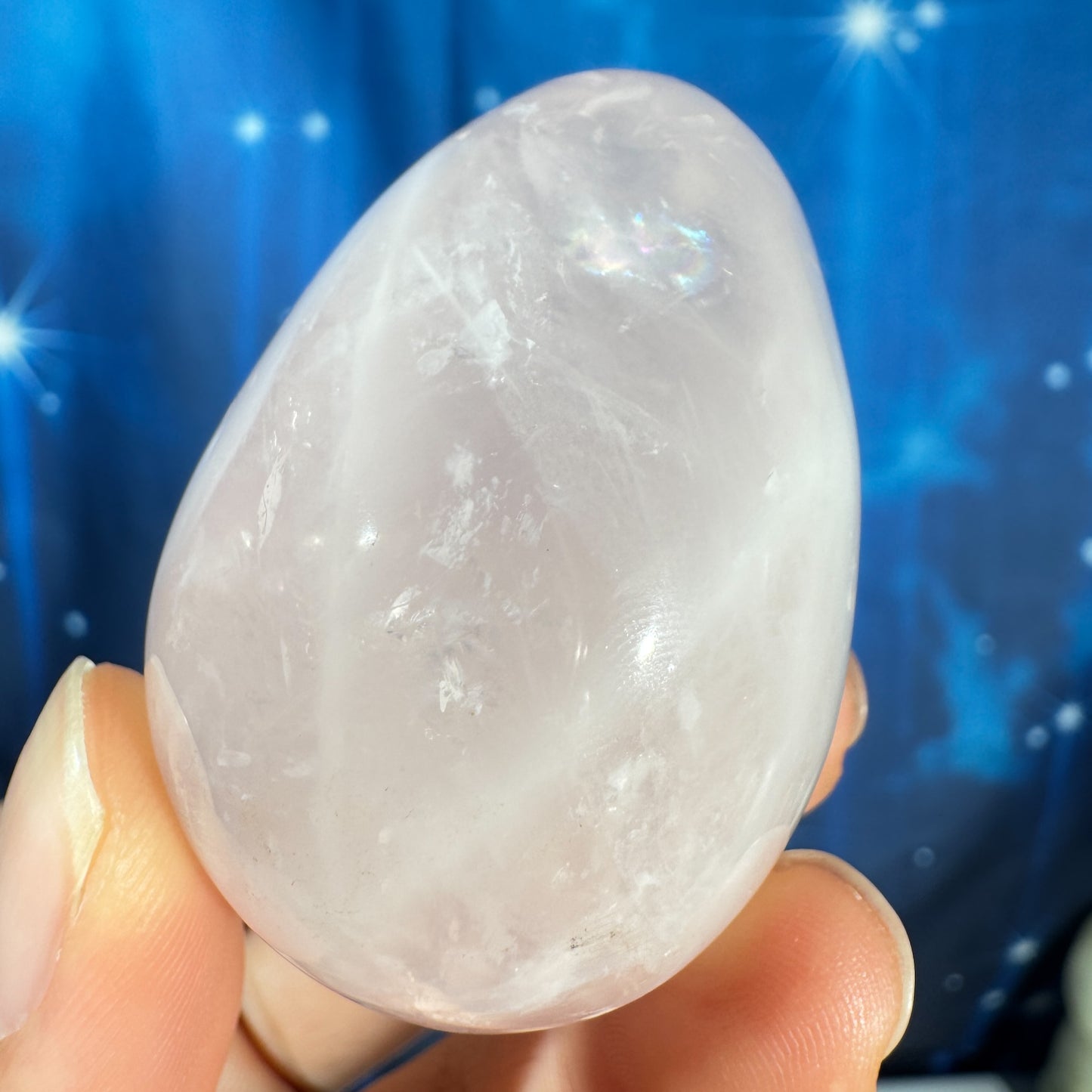 Rose Quartz Egg – 0.088 kg