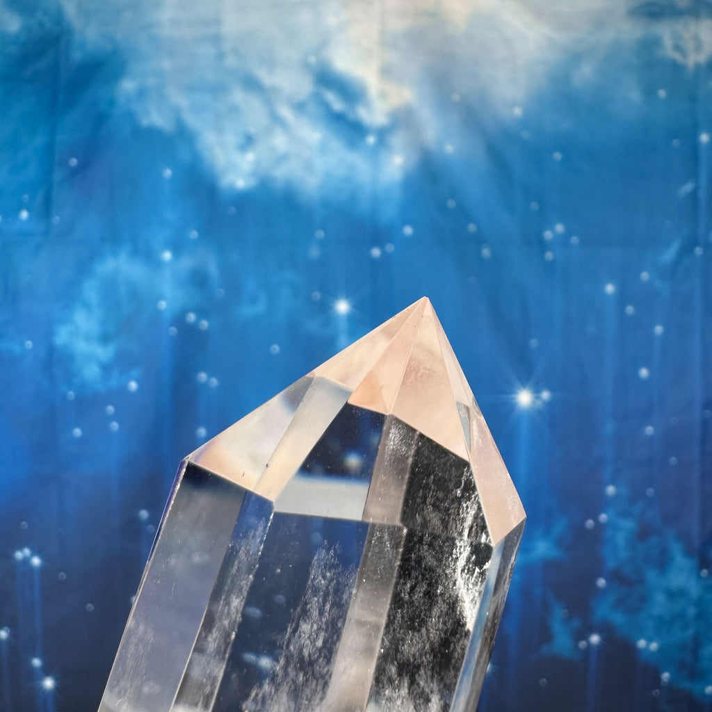 Blue Needle Quartz Point – 0.159 kg