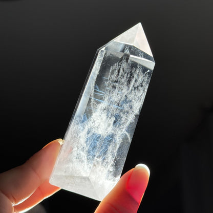 Blue Needle Quartz Point – 0.159 kg