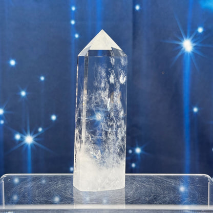Blue Needle Quartz Point – 0.128 kg