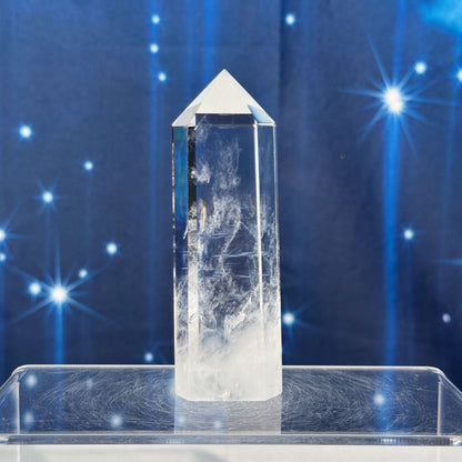 Blue Needle Quartz Point – 0.128 kg