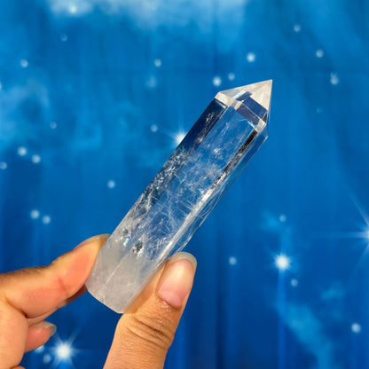 Blue Needle Quartz Point – 0.128 kg