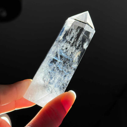 Blue Needle Quartz Point – 0.128 kg