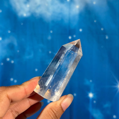 Blue Needle Quartz Point – 0.105 kg