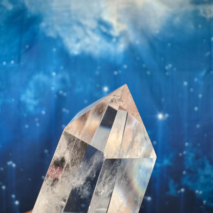 Blue Needle Quartz Point – 0.105 kg