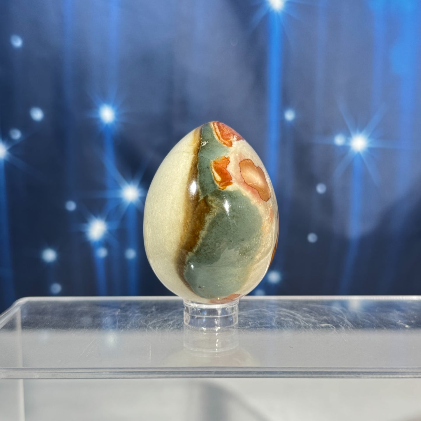 Polychrome Jasper Egg – 0.116 kg