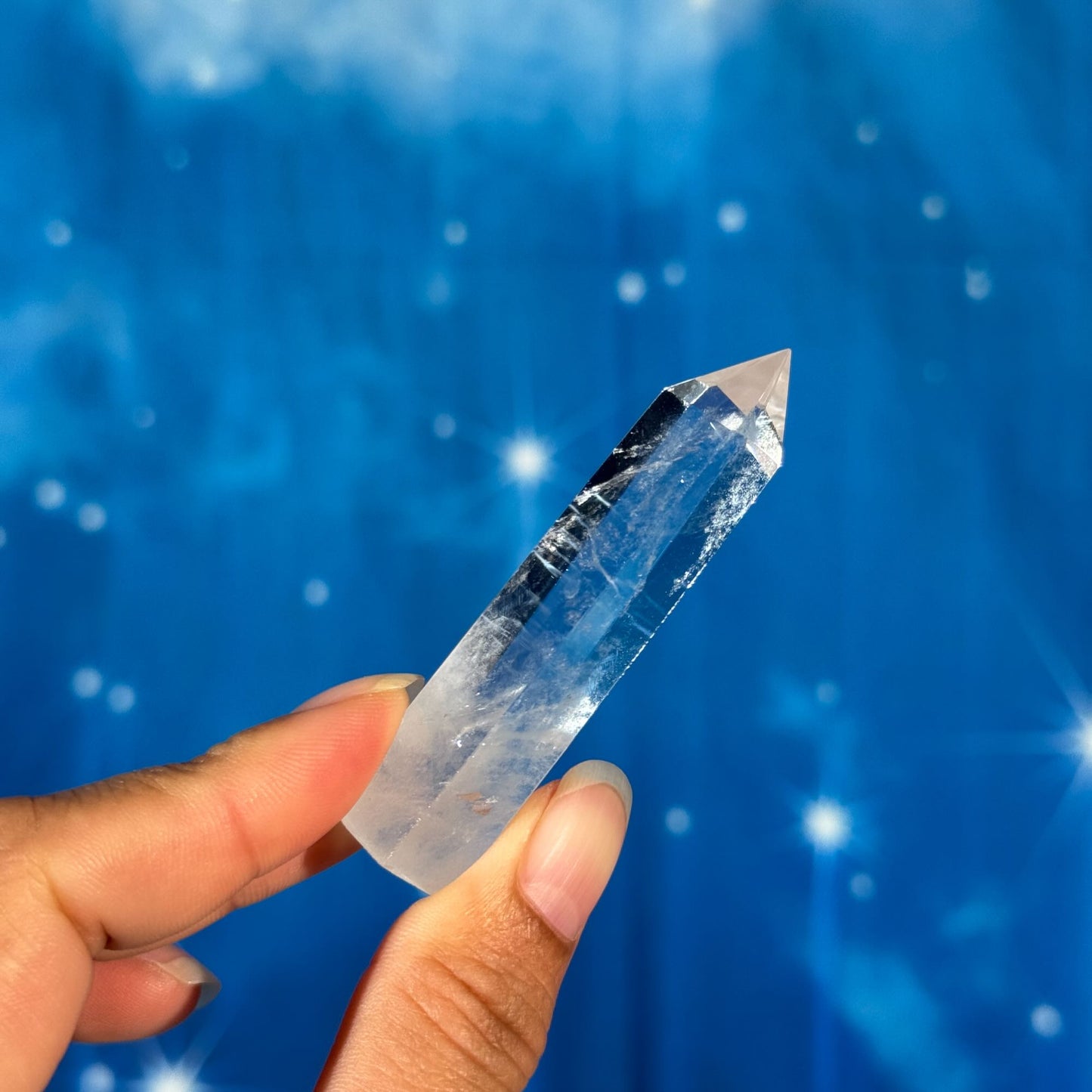 Blue Needle Quartz Point – 0.034 kg