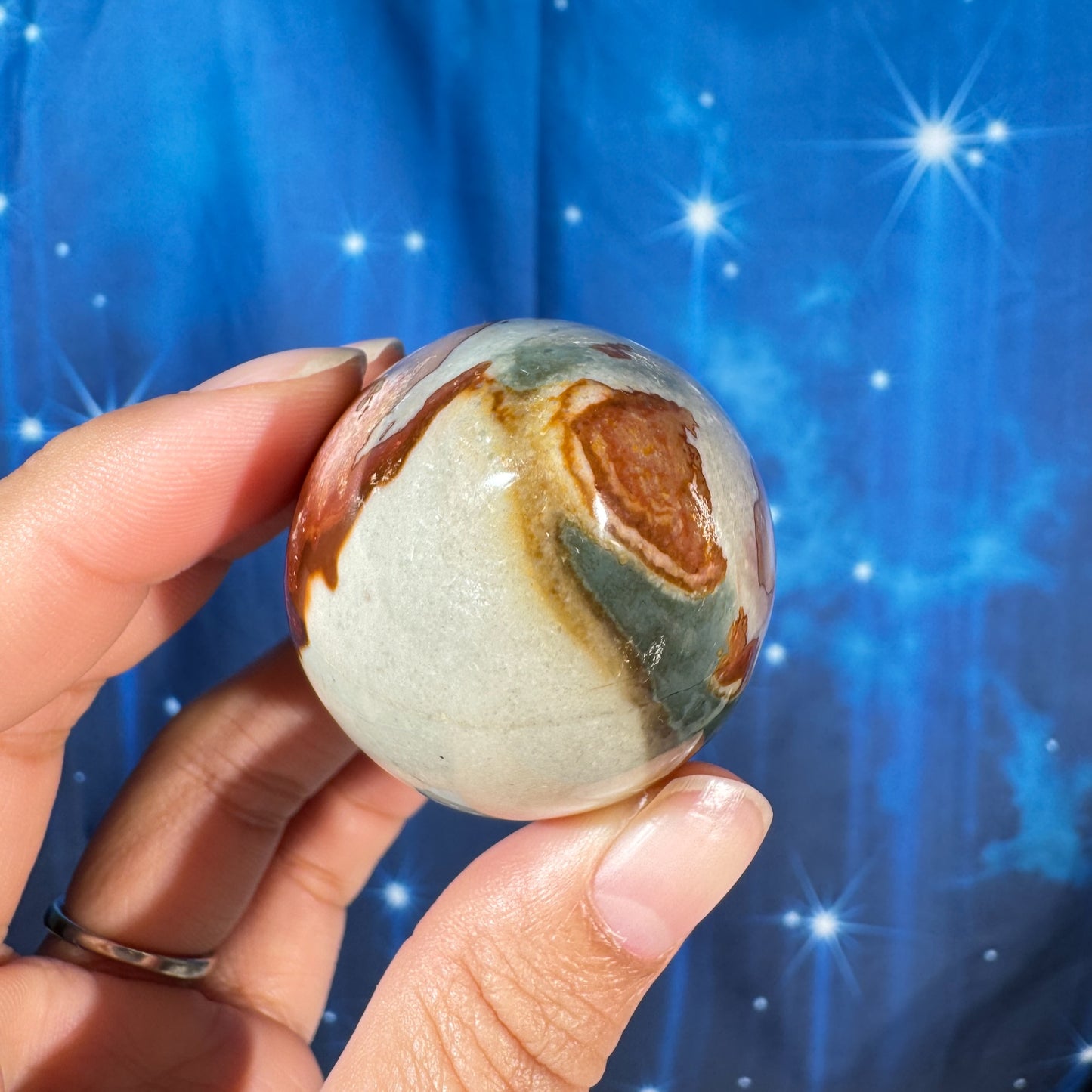 Polychrome Jasper Egg – 0.116 kg
