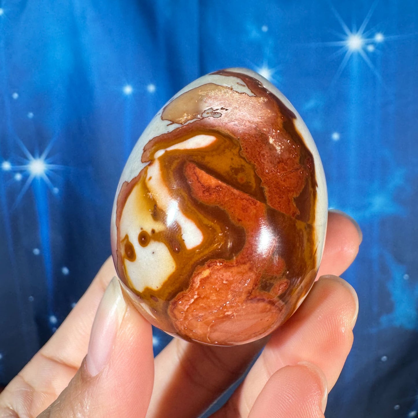 Polychrome Jasper Egg – 0.116 kg