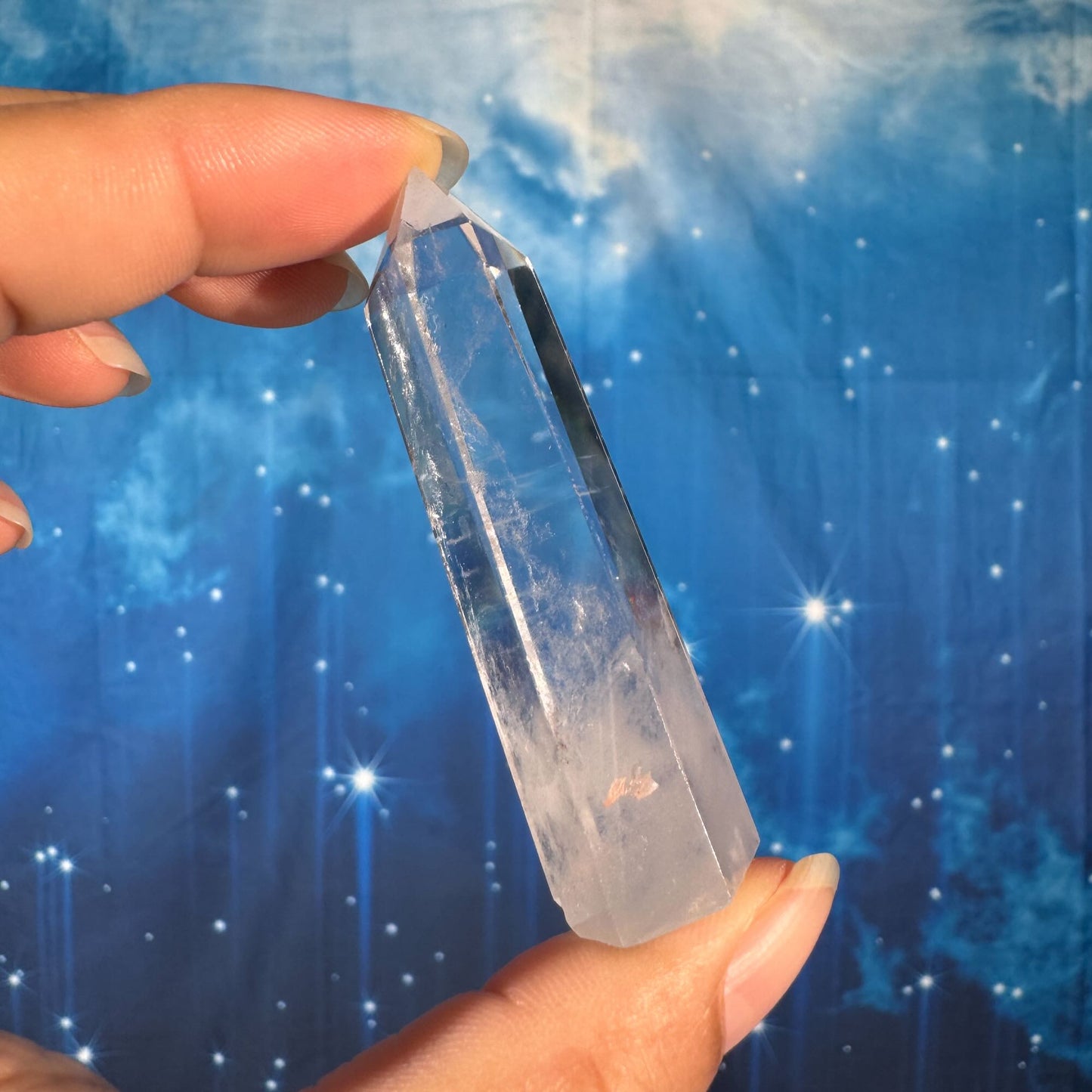Blue Needle Quartz Point – 0.034 kg