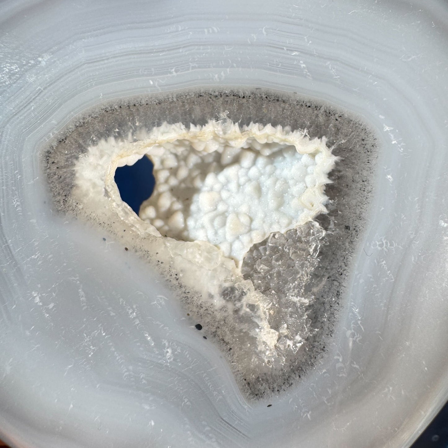 Druzy Agate Heart – 0.116 kg