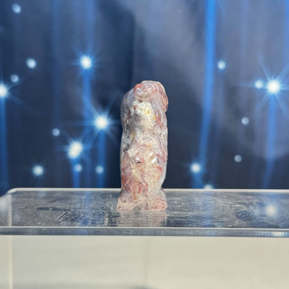 Mossy Jasper Owl – 0.057 kg