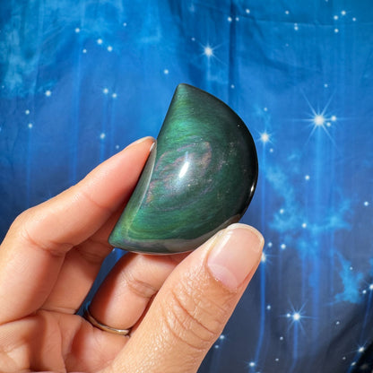 Rainbow Obsidian Moon – 0.045 kg