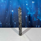 Larvikite Tower – Flashy • 0.992 kg