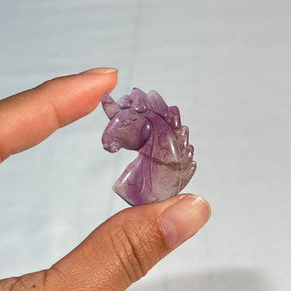 Rainbow Fluorite Unicorn – 0.011 kg