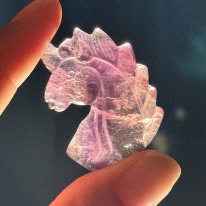 Rainbow Fluorite Unicorn – 0.011 kg