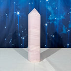 Pink Mangano Calcite Tower – 1.443 kg