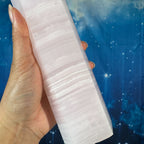 Pink Mangano Calcite Tower – 1.443 kg