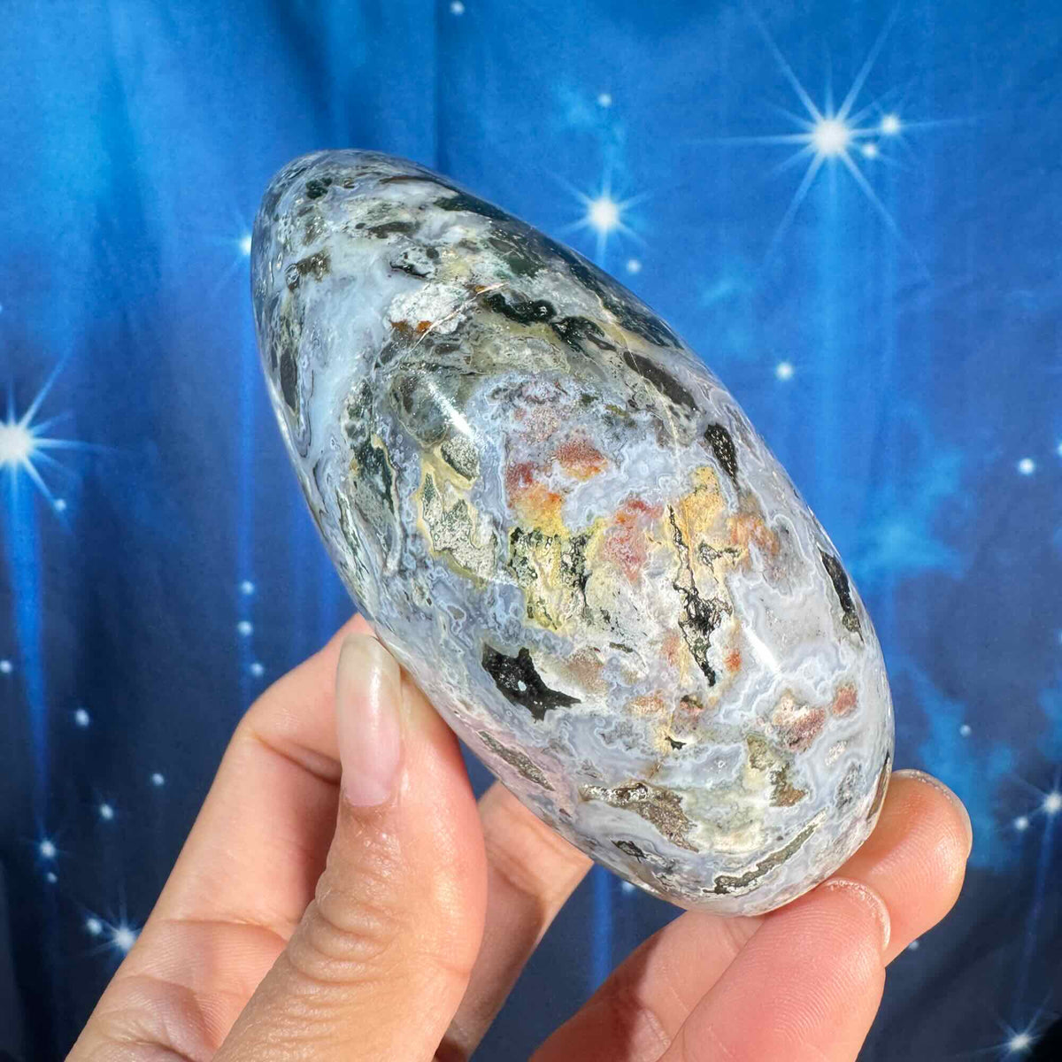 Sea Jasper Free Form – 0.388 kg