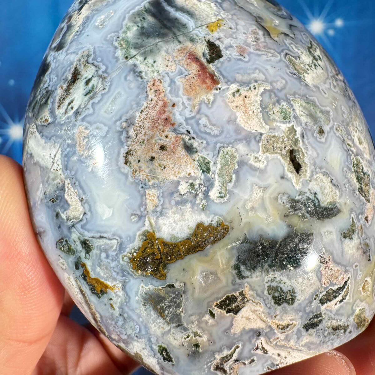 Sea Jasper Free Form – 0.388 kg