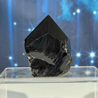 Black obsidian top polish - 2 1/2" × 2" × 3 1/4" - 12.7 oz