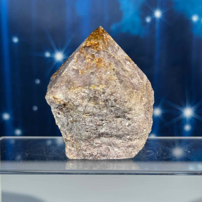 Lepidolite top polish - 2 5/8" × 2 3/8" × 3" - 10.4 oz