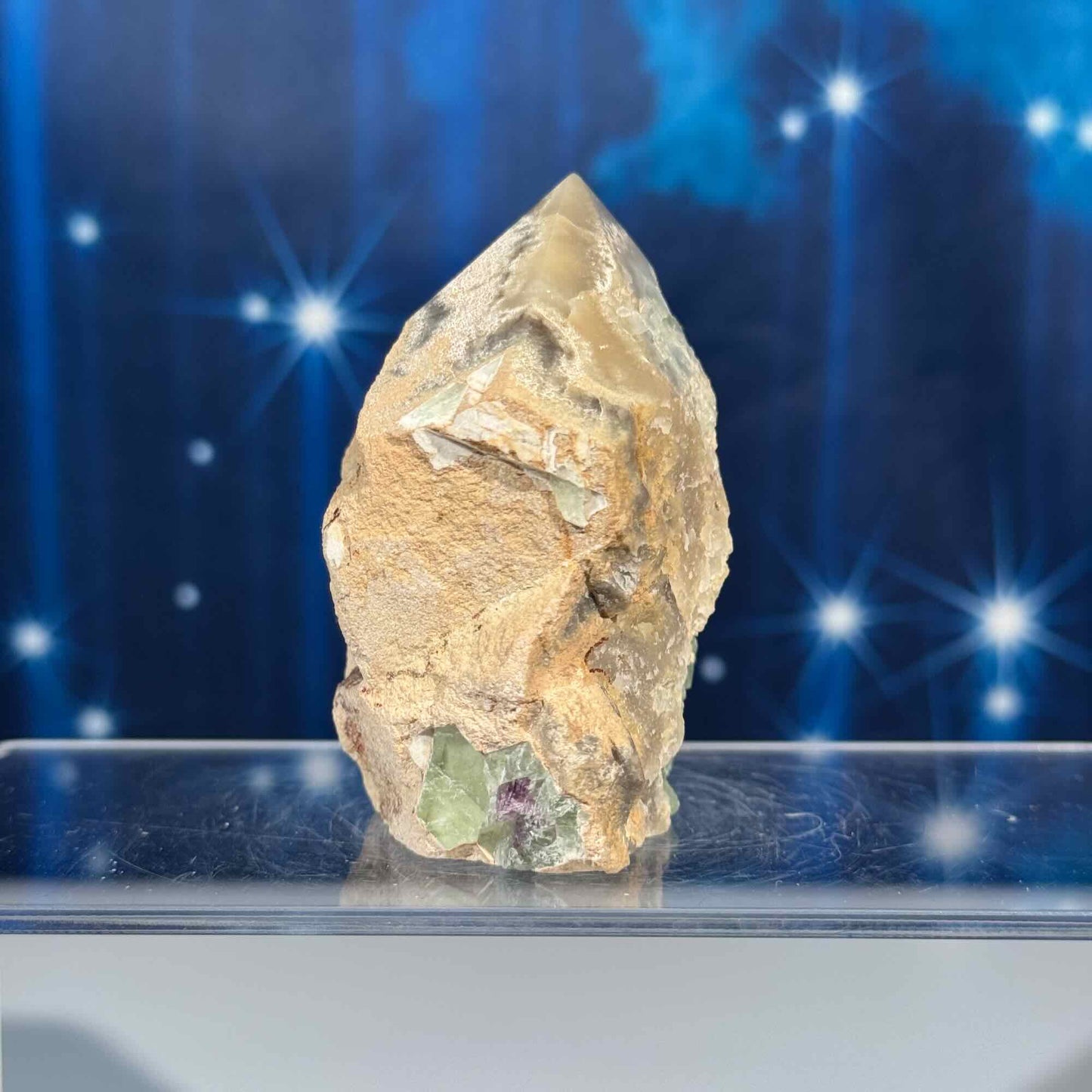 Green Fluorite Top Polish – 0.241 kg
