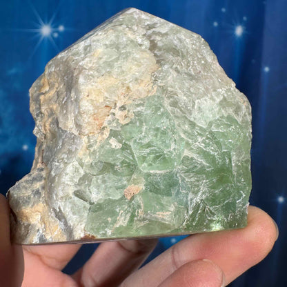Green Fluorite Top Polish – 0.241 kg