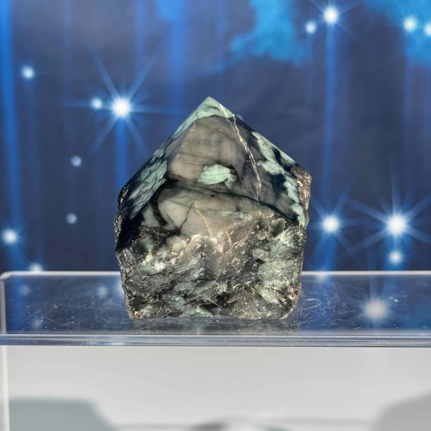 Emerald top polish - 3" × 2 1/8" × 2 3/8" - 10.3 oz